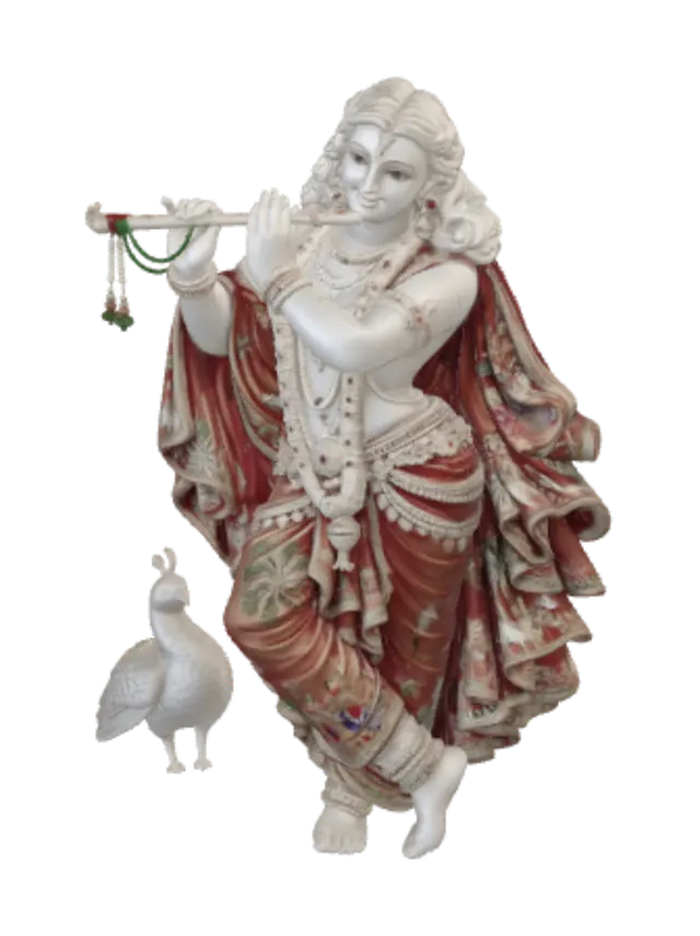 3D model for Krishna Playing the Flute