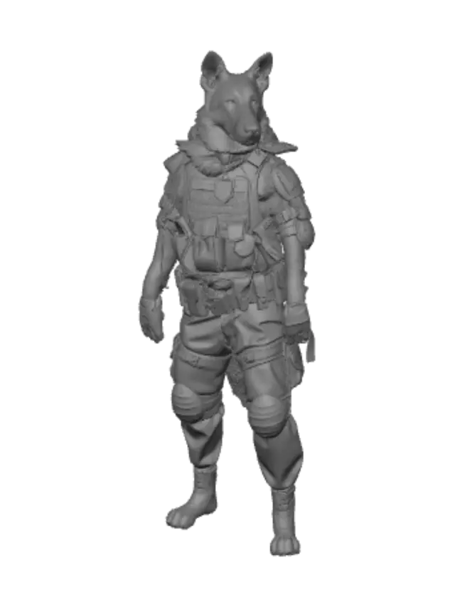 3D model for K9 Sentinel