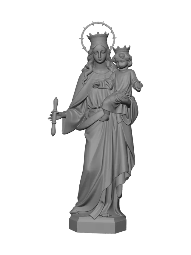 3D model for Madonna and Child