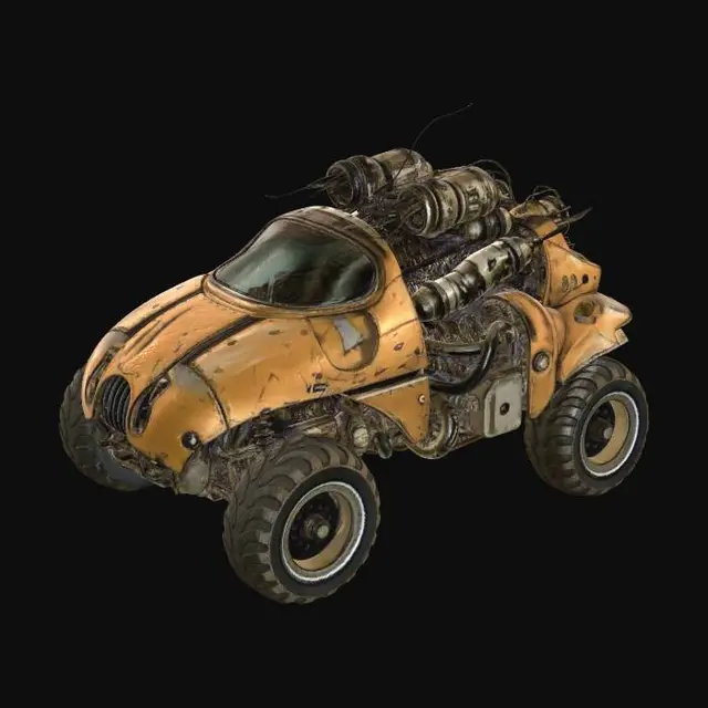 3D model for The Rust Raider