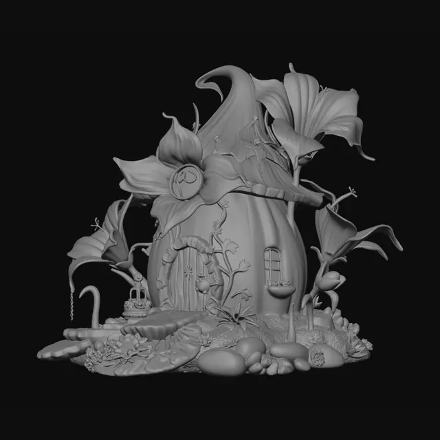 3D model for Petal Cottage