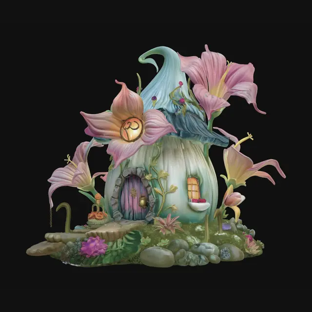 3D model for Petal Cottage
