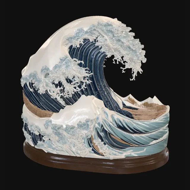 3D model for Ceramic Tsunami