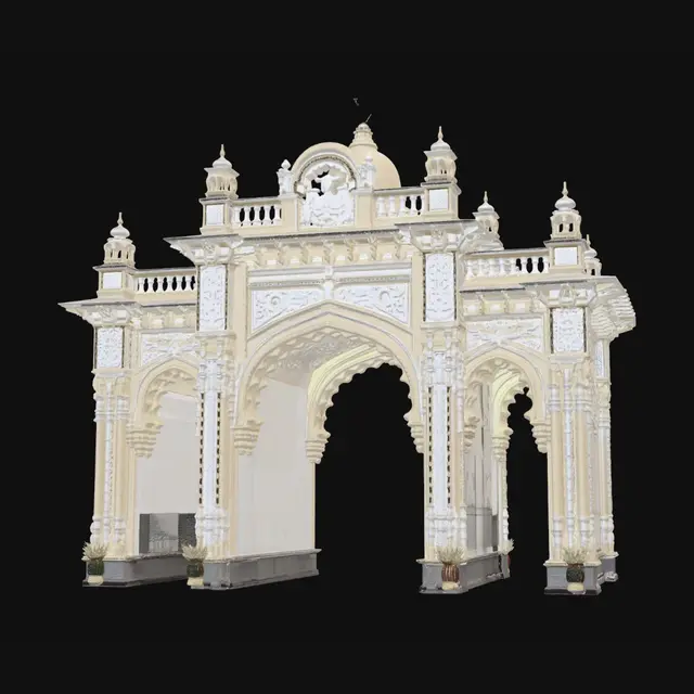 3D model for Ornate Yellow Archway
