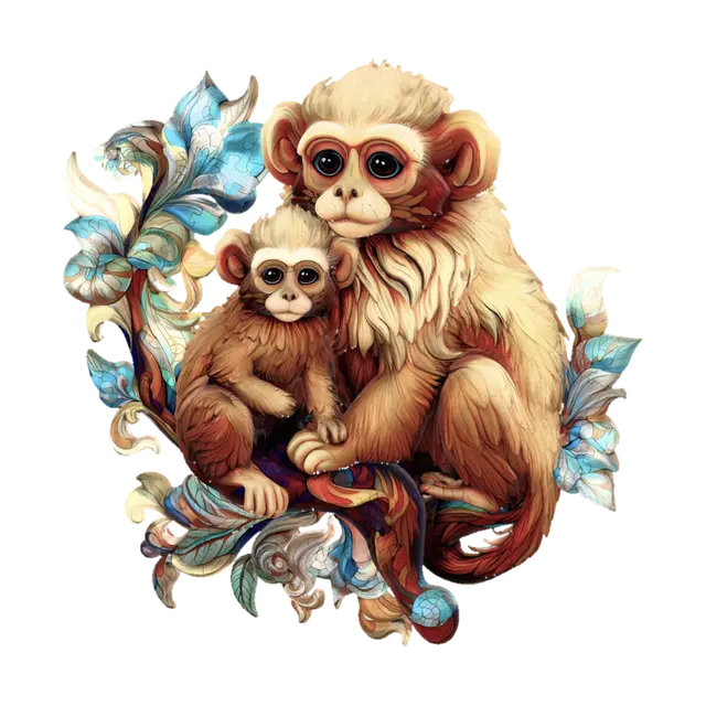 3D model for Kaleidoscope Orangutans