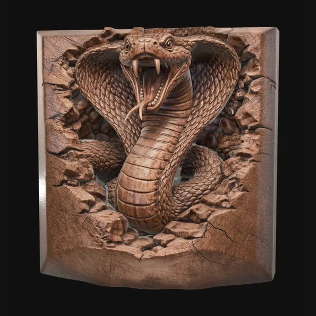 3D model for Timber Serpent Rising