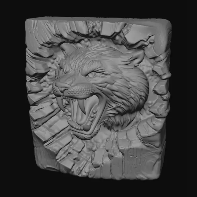 3D model for Hollow Howl