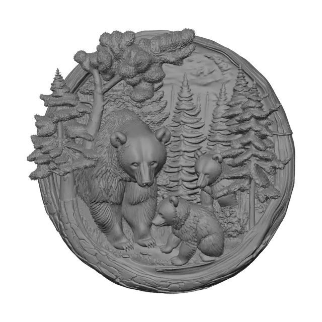 3D model for Song of the Carved Grove