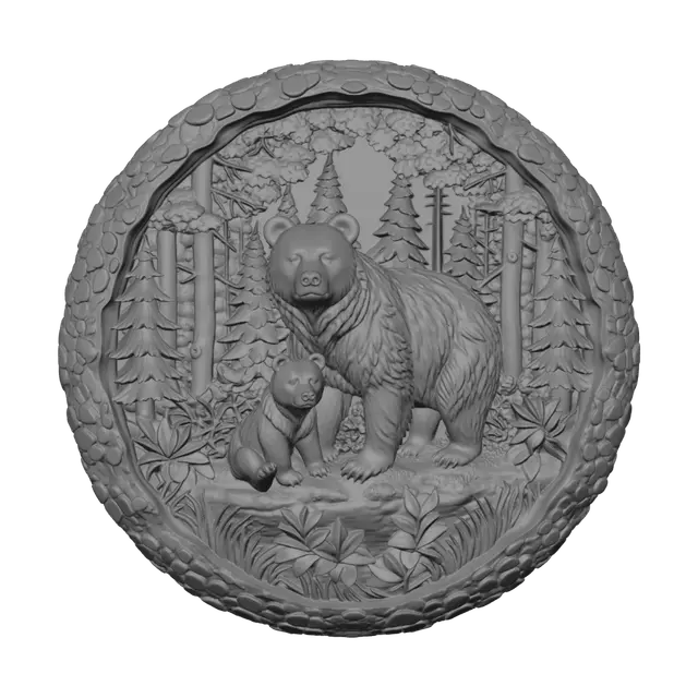 3D model for Song of the Carved Grove