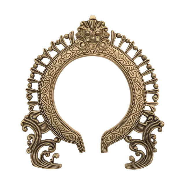 Ornate Golden Circlet - Filigree 3D model, vytvořený pomocí AI