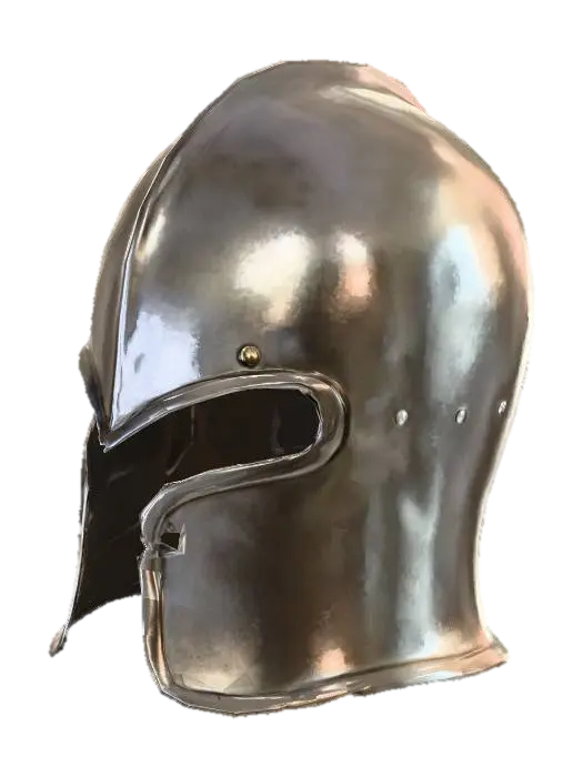 Medieval Crusader Helmet 3D model, vytvořený pomocí AI