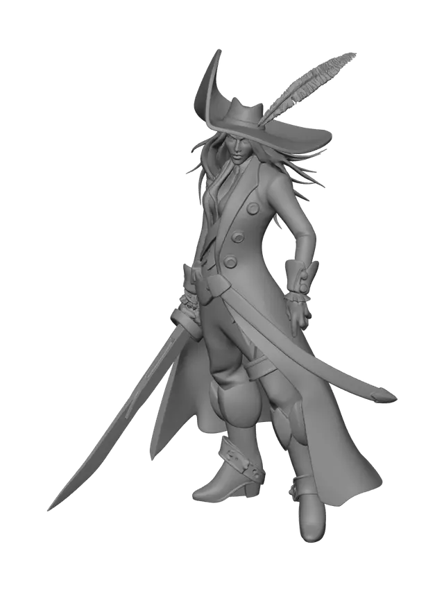 3D model for Piratequeen