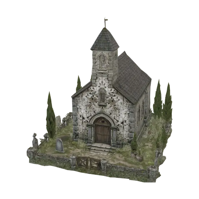 3D model for Chapel in the Cemetery