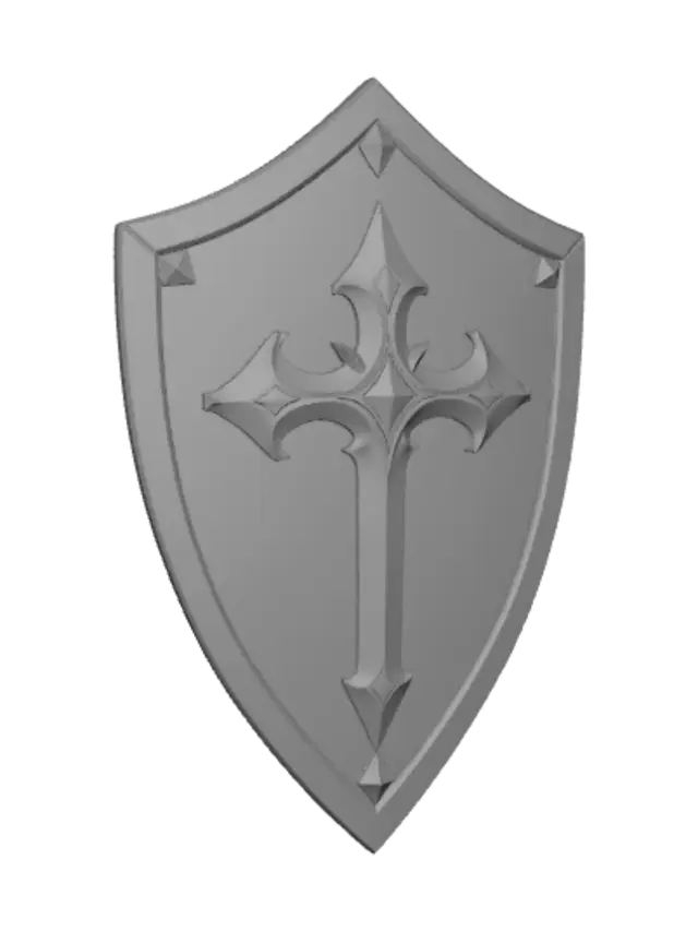 3D model for Cruciform Shield