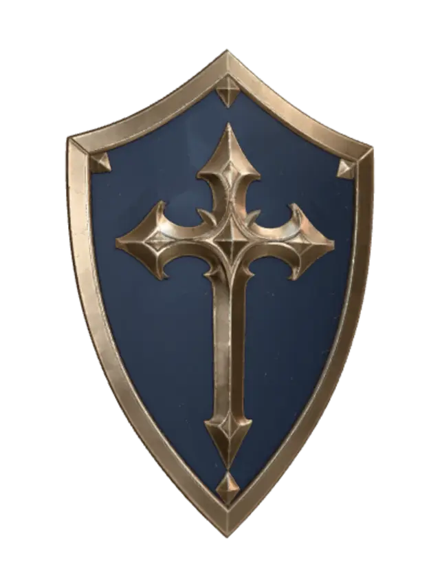 3D model for Cruciform Shield