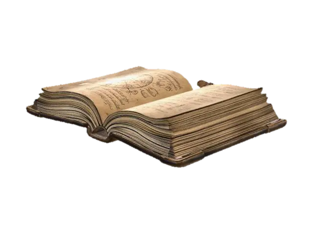 Magical Book 3D model, vytvořený pomocí AI