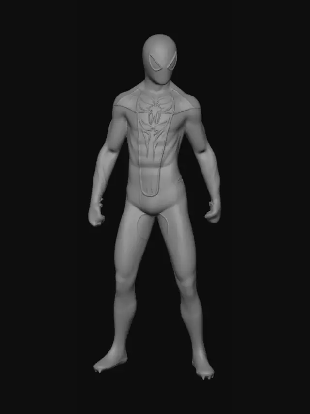 3D model for Spider-Man Classic Suit