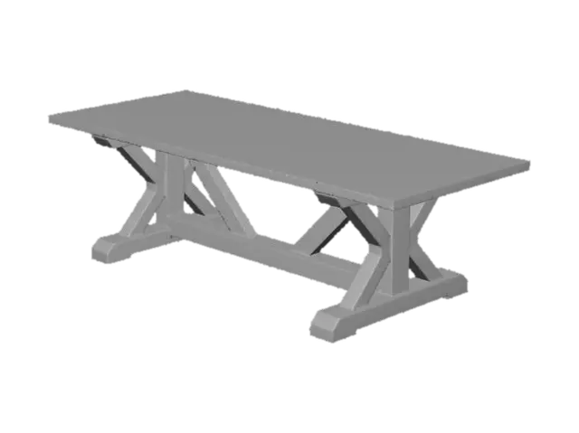 3D model for table