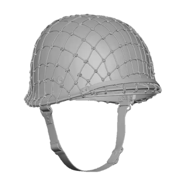 3D model for USA Helmet with Netting