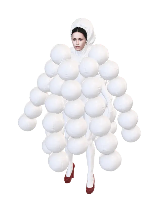 3D model for Bubble Dress