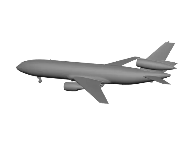 3D model for FedEx Express Cargo Jet on the Runway