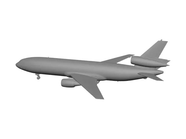 3D model for FedEx Express Cargo Jet on the Runway