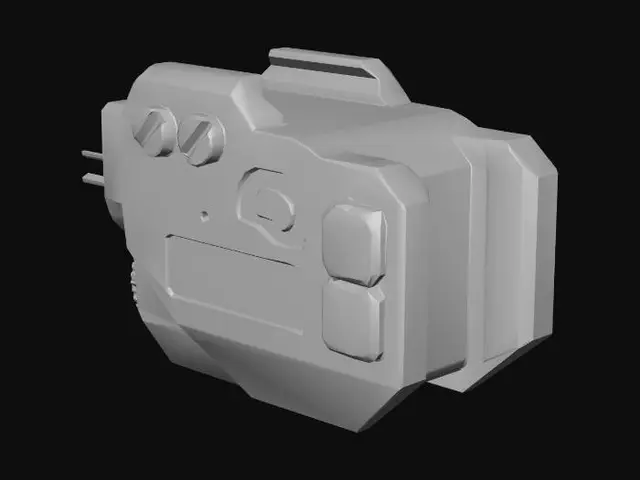 3D model for Solofish Dual Laser Sight