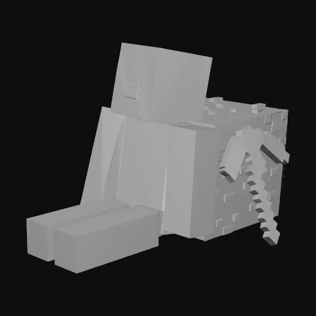 3D model for Pixelated Pause
