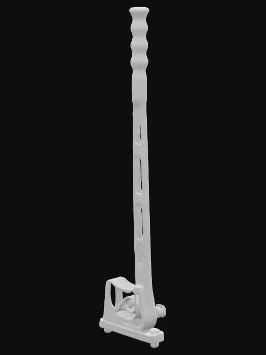 3D model for Handbrake Lever