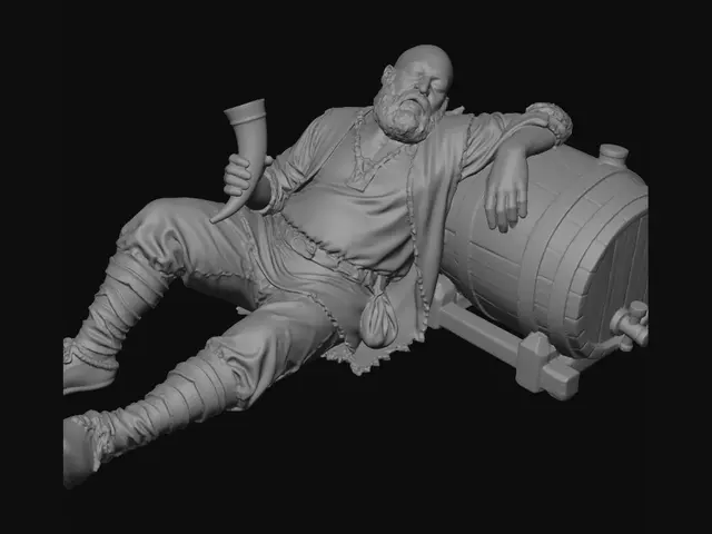3D model for Rest by the Barrel