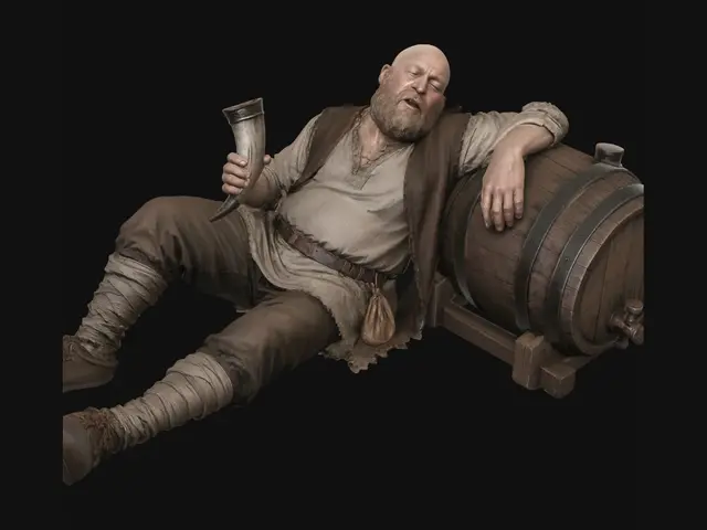 3D model for Rest by the Barrel
