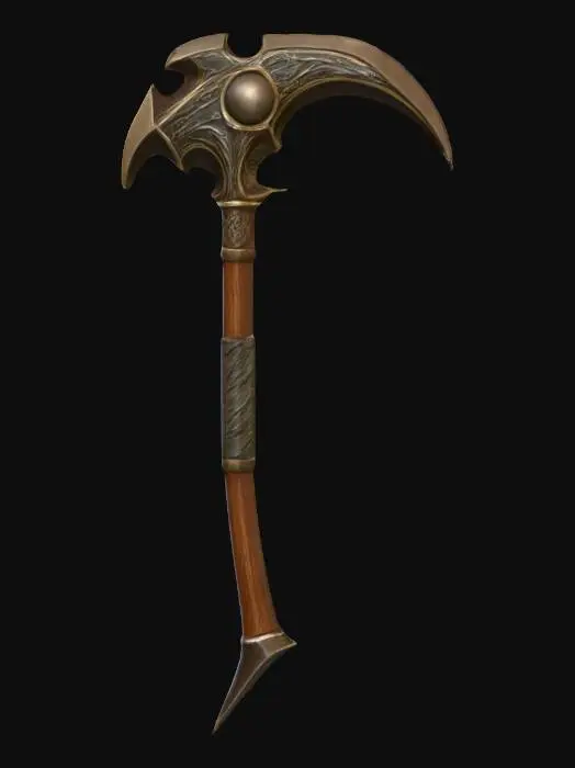 3D model for Shadow Crescent Axe
