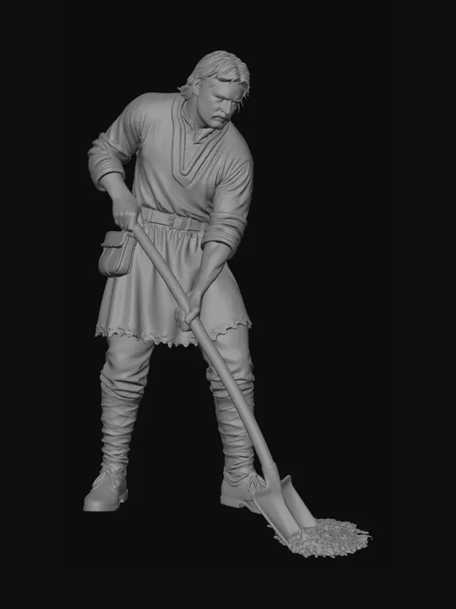 3D model for Digging in the Earth