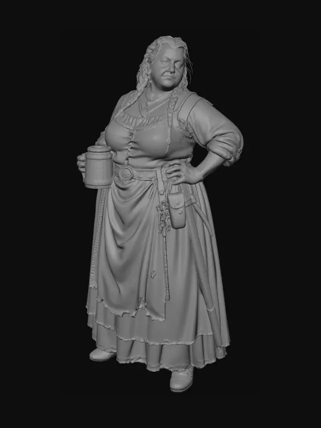 3D model for Alewife in Rustic Attire