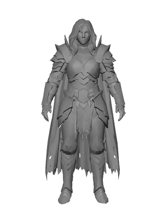 3D model for Icebound Warden