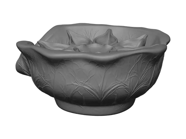 3D model for Emerald Rosette