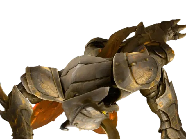 3D model for insect warrior creature armored