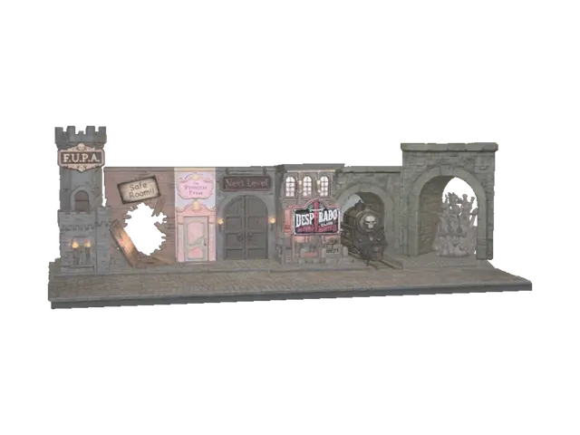 Dungeon crawler carl display - Dcc 3D-model, gegenereerd door AI