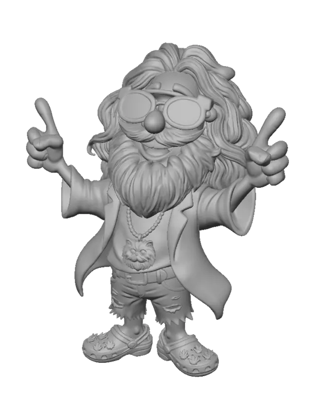 3D model for Disco Wizard