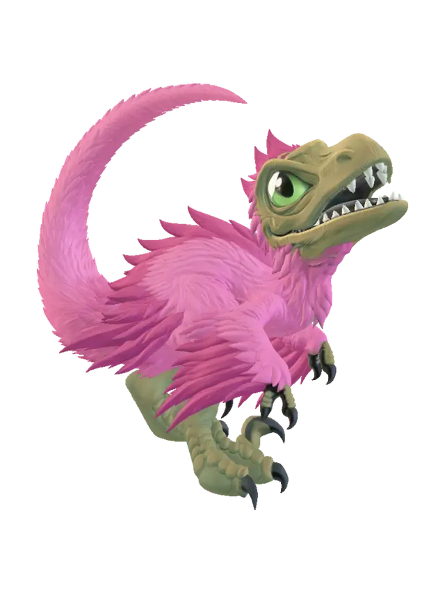 Mongo and Kiwi's baby 1 from Dungeon Crawler Carl - Dcc 3D-model, gegenereerd door AI