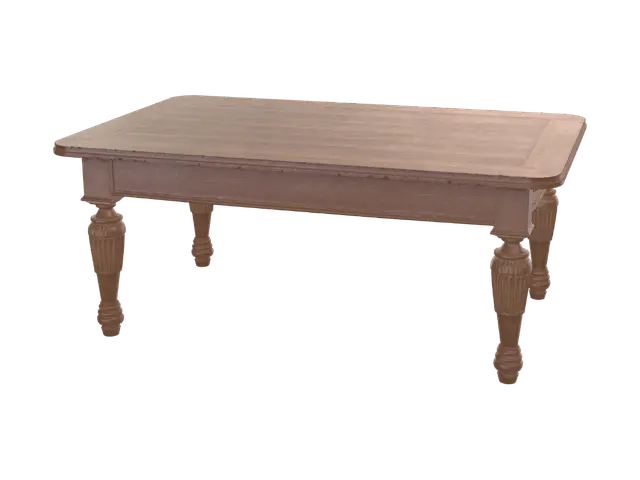 3D model for # Prompt Meshy AI — Grande table de salle à manger du XVIIIᵉ siècle

Créer une **grande table de salle à manger française du XVIIIᵉ siècle**, entièrement **photoréaliste**, historiquement crédible et conçue pour accueillir confortablement **8 personnes** autour d'elle.

La table est une **table rectangulaire en bois massif**, de proportions réalistes pour une salle à manger ou un salon bourgeois aisé de la seconde moitié du XVIIIᵉ siècle. Plateau suffisamment long et large pour accueillir quatre personnes de chaque côté, sans places aux extrémités.

### Structure

Plateau rectangulaire épais en **bois massif**, avec une surface parfaitement plane mais présentant de très légères irrégularités naturelles du bois. Bords légèrement travaillés et élégants, sans décoration excessive.