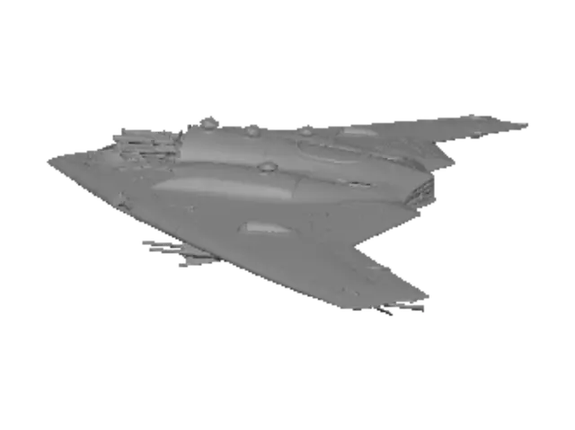 3D model for Quantum Core Starfighter