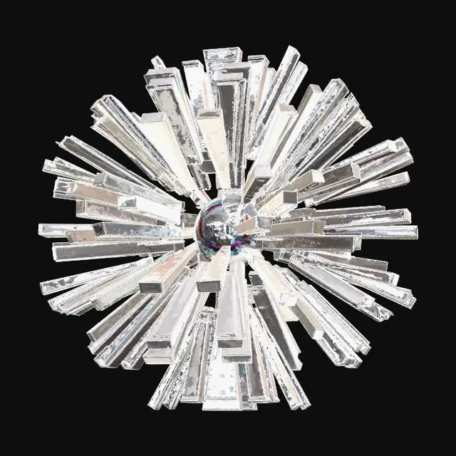 3D model for Crystal Sunburst