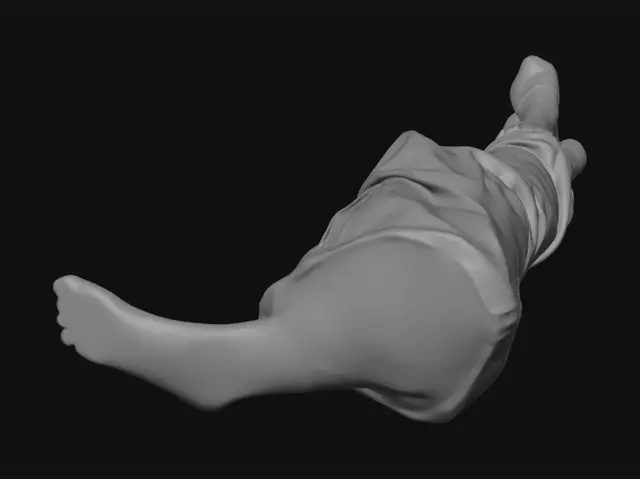 3D model for Feet Up in the Living Room