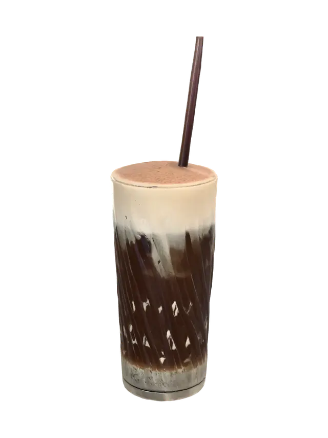 3D model for Creamy Coffee in a Cozy Café