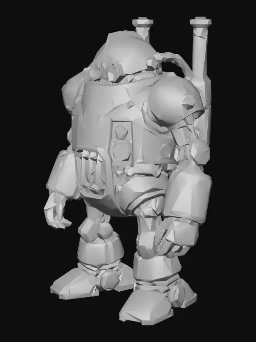 3D model for Golden Sentinel