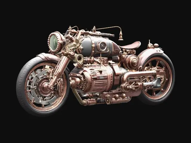 3D model for STEAMPUNK CYCLONE