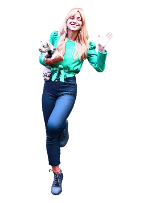 AME AND GIGI - Friend 3D model, vytvořený pomocí AI