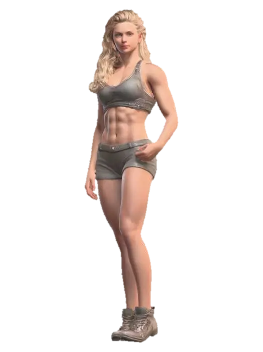 ATHLETIC - Active 3D model, vytvořený pomocí AI