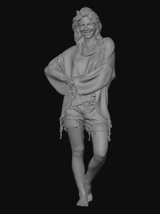 3D model for BOHO LOOK
